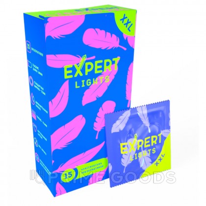 Презервативы EXPERT Light XXL, ультратонкие, увеличенного размера, 15 шт  от sex shop primegoods фото 3