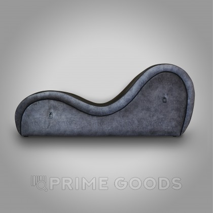 Диван-софа Тантра с креплениями для наручников, черно-серый от sex shop primegoods фото 2