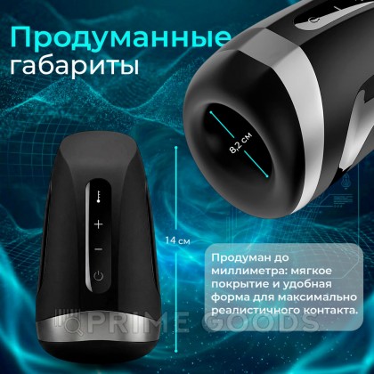 Мастурбатор с функцией подогрева Satisfyer Men Heat Vibration от sex shop primegoods фото 3