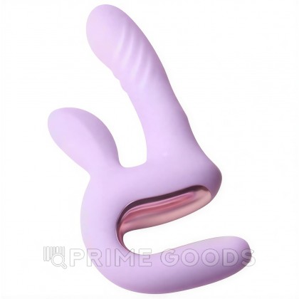 Вибратор для двойной стимуляции Magic Duet от Magic Motion сиреневый от sex shop primegoods фото 2