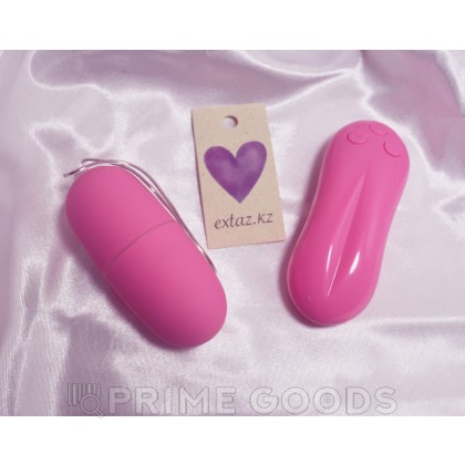 Вибро яйцо с пультом, 20 режимов, розовое от sex shop primegoods фото 2