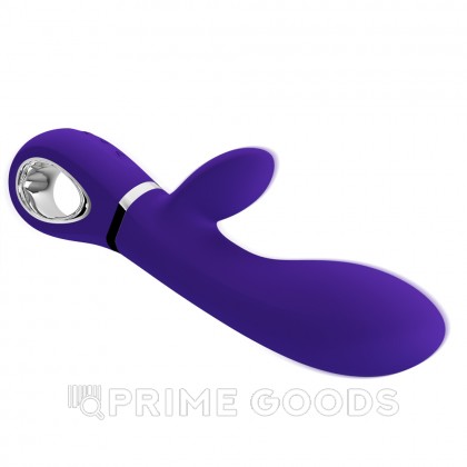 Вибратор-кролик Thomas Super Soft (20 см) синий от sex shop primegoods фото 4