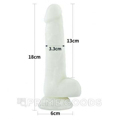 Фаллоимитатор Lumino Play светящийся в темноте (13*3,3 см) от sex shop primegoods фото 6