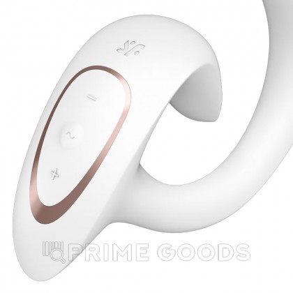 Вибратор-кролик с двойной стимуляцией G for Goddess 1 белый от Satisfyer от sex shop primegoods фото 4