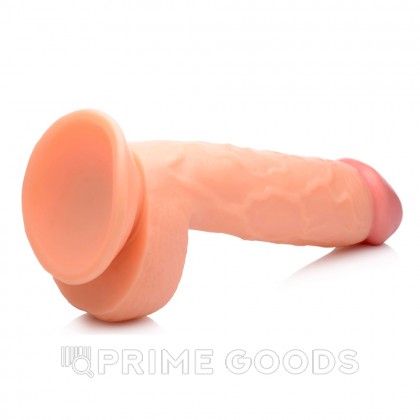 Реалистичный фаллоимитатор Pop Peckers (22,8×4,8 см) телесный от sex shop primegoods фото 2