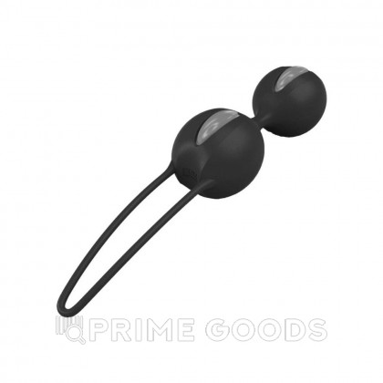 Вагинальные шарики Fun factory SMARTBALLS DUO, черно-серые от sex shop primegoods фото 2