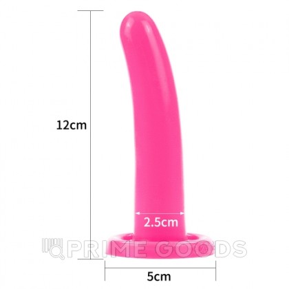 Силиконовый фаллоимитатор 12,5 см. розовый Lovetoy от sex shop primegoods фото 4