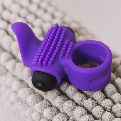 Виброкольцо эрекционное Adrien Lastic Bullet Lastic фиолетовое от sex shop primegoods фото 4