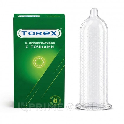Презервативы с точками - TOREX 12 шт. от sex shop primegoods