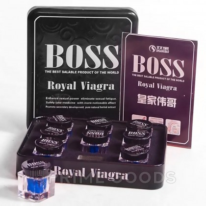 Мужской возбудитель Boss Royal Viagra (Королевская виагра) 3 табл. от sex shop primegoods фото 5