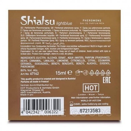 Духи с феромонами «Lightblue» Shiatsu мужские 15 мл. от sex shop primegoods фото 2