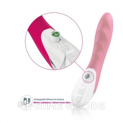 Вибратор Mystim Sassy Simon силиконовый, розовый, 27 см от sex shop primegoods фото 2