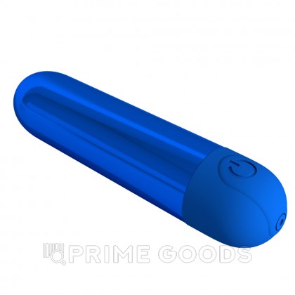 Перезаряжаемая вибропуля «Kiwi Pretty Love» синяя от sex shop primegoods фото 3