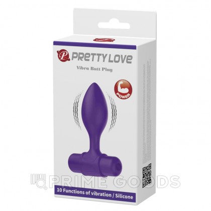 Анальный виброплаг 10 функций от sex shop primegoods