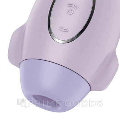 Стимулятор клитора с воздушной стимуляцией и вибрацией Satisfyer Mission Control (лиловый) от sex shop primegoods фото 8