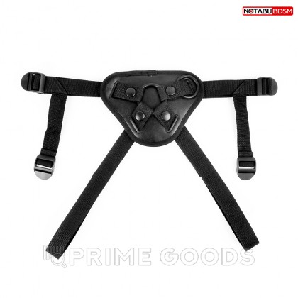 Трусики для страпона (черные заклепки) от sex shop primegoods фото 3