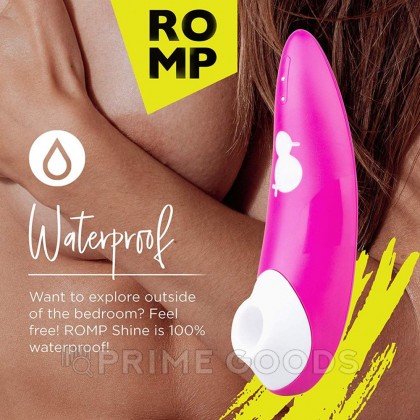 Бесконтактный клиторальный стимулятор Romp Shine от sex shop primegoods фото 6
