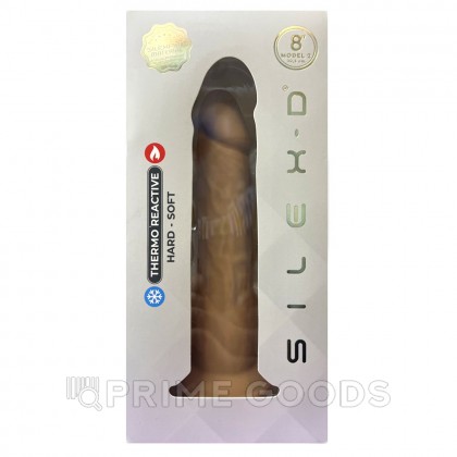 Фаллоимитатор SilexD Model 2 Apollo (20,3×4,3 см) бежевый от sex shop primegoods фото 2