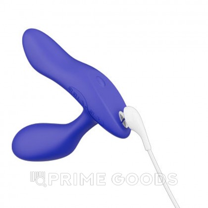 Вибратор We-Vibe Vector+ синий от sex shop primegoods фото 5