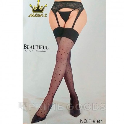 Чулки в мелкий горошек от sex shop primegoods фото 2