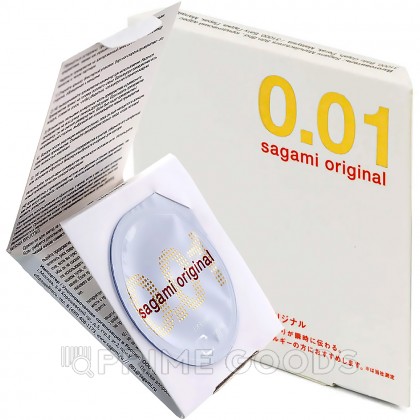 Презервативы полиуретановые Sagami Original 001 (0.01 мм) 1шт. от sex shop primegoods