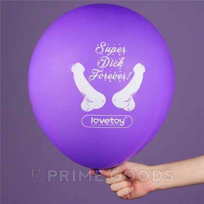 Воздушные шарики Super Dick Forever (с фаллосами) 7 шт. от sex shop primegoods фото 7