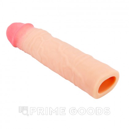 Реалистичная насадка на пенис Chelsea, 22,5 см, телесный от sex shop primegoods фото 3