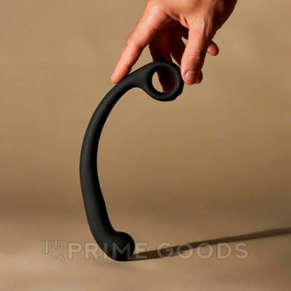Стимулятор точки G SVibe Snail AXI с вибрацией и имитацией движений темно-серый от sex shop primegoods фото 5