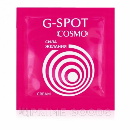 Интимный крем G-SPOT серии COSMO 2 г. (разогревающий) от sex shop primegoods