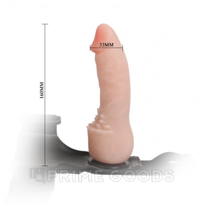 Страпон с фаллоимитатором 16,9 х 3,7 см. от sex shop primegoods фото 3