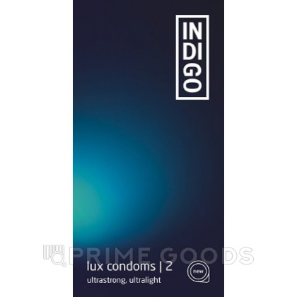 Презервативы INDIGO LUX № 2 ультрапрочные и ультратонкие (2 шт.) от sex shop primegoods