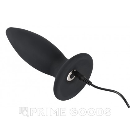 Black Velvets Анальная вибровтулка, L черная от sex shop primegoods фото 3