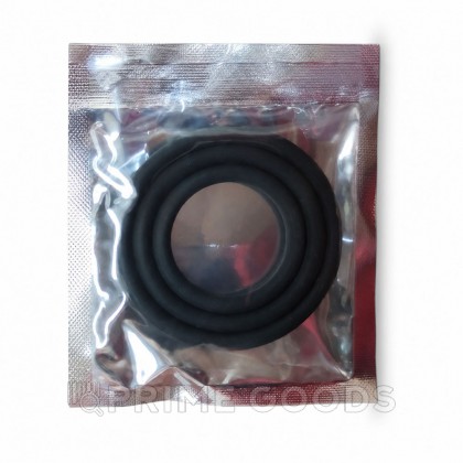 Набор силиконовых эрекционных колец (3 шт.) от sex shop primegoods фото 6