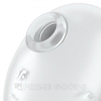 Стимулятор клитора Satisfyer Cutie Ghost белый от sex shop primegoods фото 4