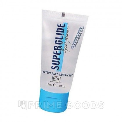 Лубрикант на водной основе Супер Глайд (SUPERGLIDE) HOT 30 мл. от sex shop primegoods фото 3