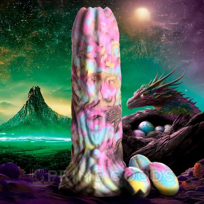 Фаллоимитатор Dragon Spawn Ovipositor Dildo w/ Eggs от sex shop primegoods фото 2