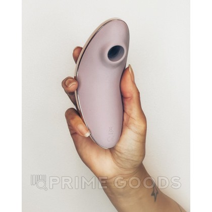 Клиторальный стимулятор с вибрацией Satisfyer Vulva Lover 1 фиолетовый от sex shop primegoods фото 3