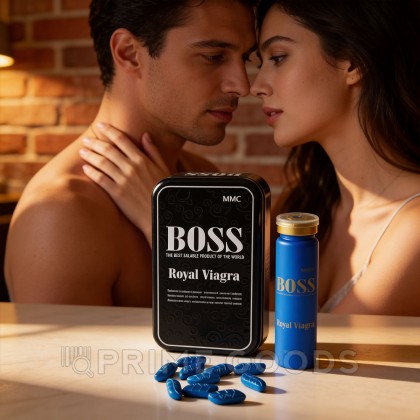 Возбуждающее средство для мужчин Boss Royal Viagra (New!) - 20 таблеток от sex shop primegoods фото 2