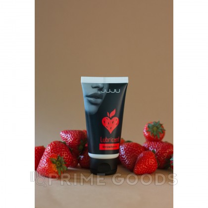 Съедобный лубрикант JUJU Клубничка 50 мл от sex shop primegoods фото 6