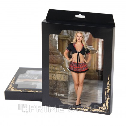 Сексуальная форма студентки (топ, клетчатая юбка; размер XS-S) от sex shop primegoods фото 5