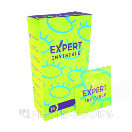 Презервативы EXPERT INVISIBLE № 12+3 (особо тонкие), 12+3 шт. от sex shop primegoods фото 2