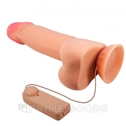 Реалистичный вибратор Cass с пультом на проводе, 21,8 см от sex shop primegoods фото 2