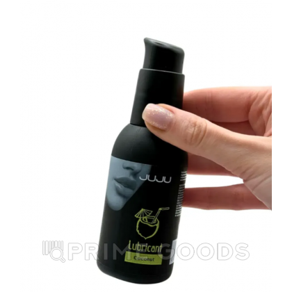 Съедобный лубрикант JUJU со вкусом кокоса 100 мл от sex shop primegoods фото 3