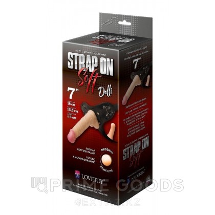 Пояс Soft-Dolli с 2 насадками от sex shop primegoods фото 12