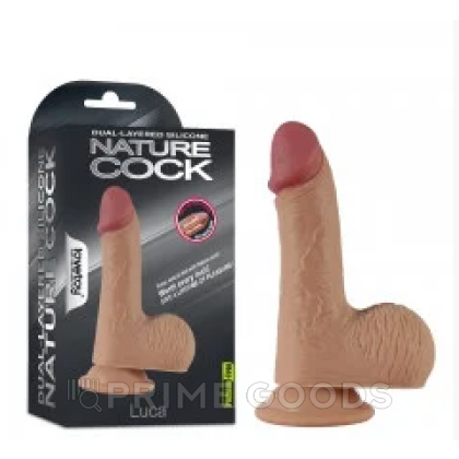 BIOSKIN имитатор фалоса, тёмный - 16.Φ3.4 (Premium качество) от sex shop primegoods