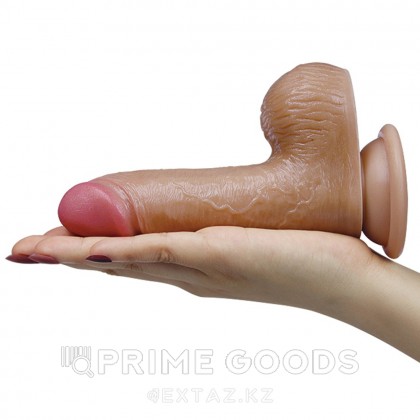 BIOSKIN ВИБРАТОР, тёмный - 16.Φ3.5 (уценка) от sex shop primegoods фото 4