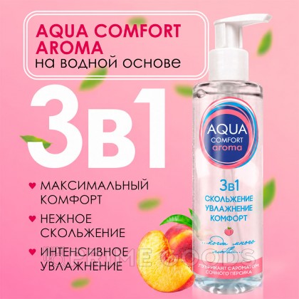 Гель-любрикант AQUA COMFORT intim AROMA, 195 г от sex shop primegoods фото 2
