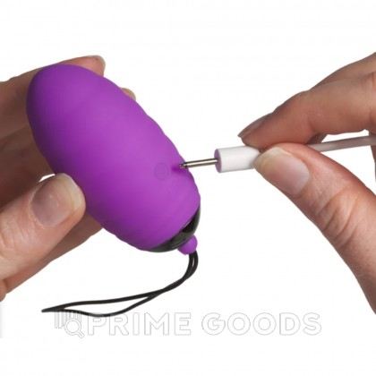 Виброяйцо Ocean Breeze 2.0 с пультом ДУ фиолетовое от Adrien Lastic от sex shop primegoods фото 6
