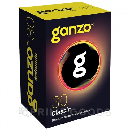 Презервативы классические Ganzo Classic Black Edition 30 шт. от sex shop primegoods