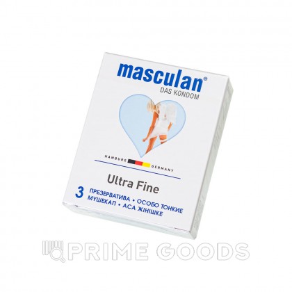 Презерватив Masculan Ultra Fine № 3, особо тонкие от sex shop primegoods фото 2
